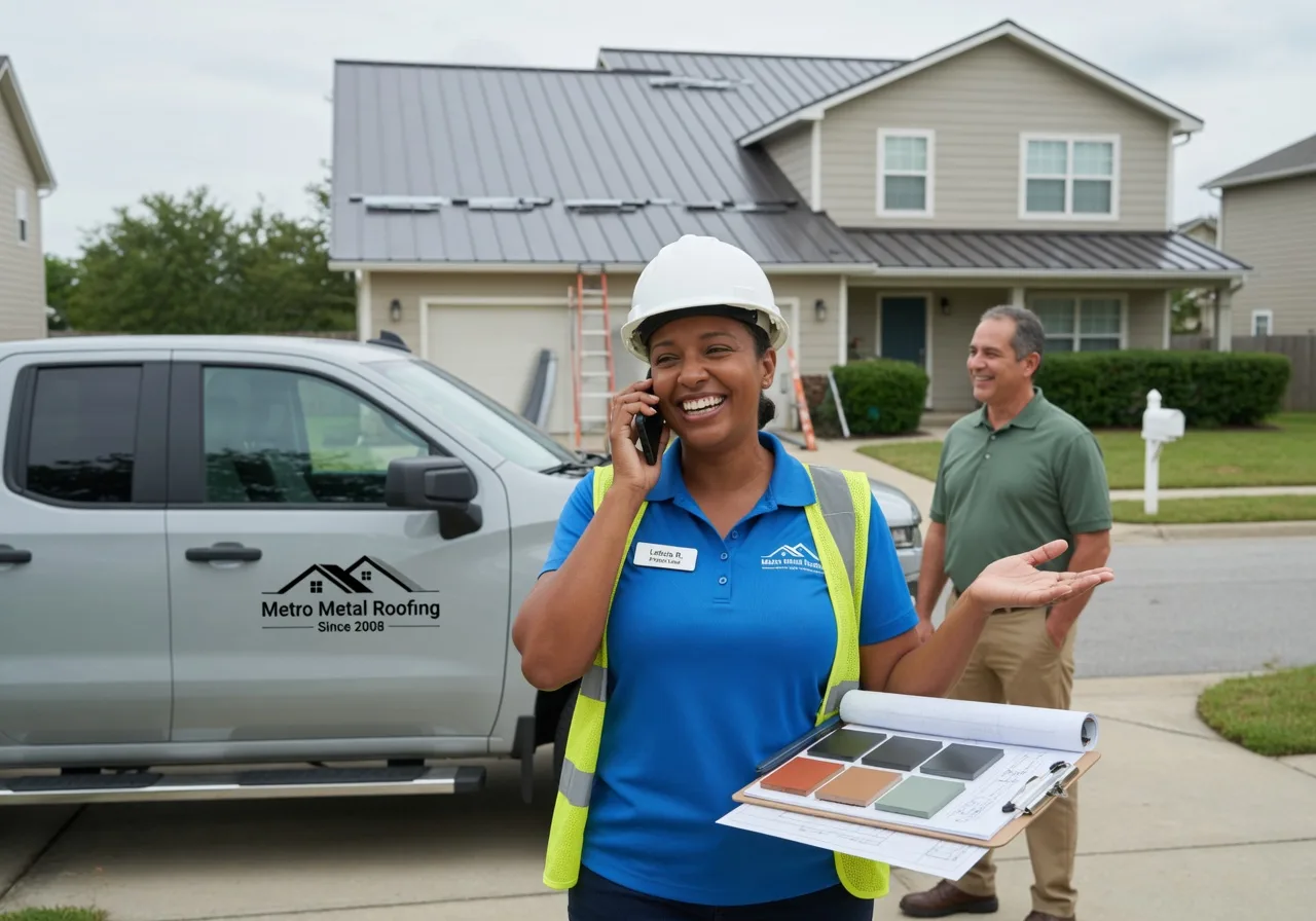 Storm Damage Metal Roof Repair in Bentonville, OH